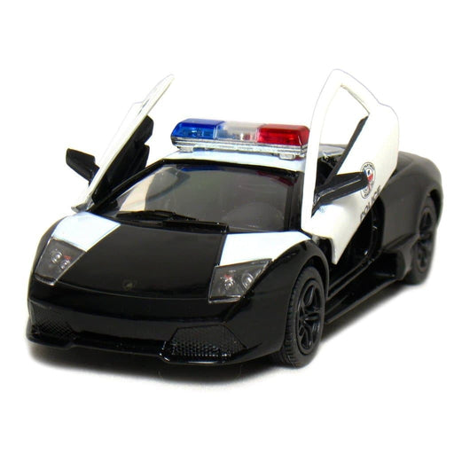 5" Diecast Lamborghini Murcielago LP640 Police - Premium Trains & Vehicles - Just $7.99! Shop now at Retro Gaming of Denver