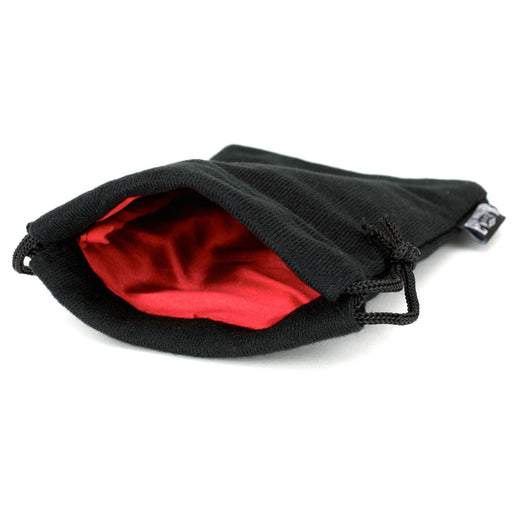 Velvet Black Dice Bag With Satin Interior 5x8 In - Multiple Colors Available - Premium Dice Bags - Just $5.95! Shop now at Retro Gaming of Denver