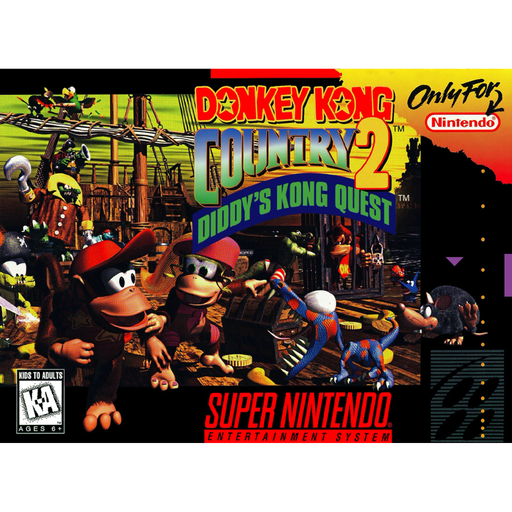 Donkey Kong Country 2: Diddy's Kong Quest (Super Nintendo) - Premium Video Games - Just $0! Shop now at Retro Gaming of Denver