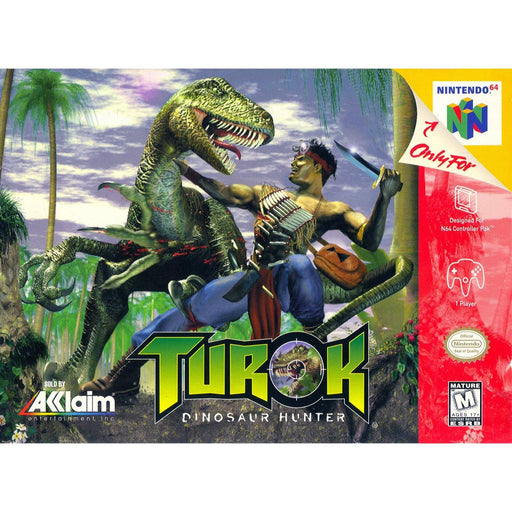 Turok: Dinosaur Hunter (Nintendo 64) - Premium Video Games - Just $8.99! Shop now at Retro Gaming of Denver