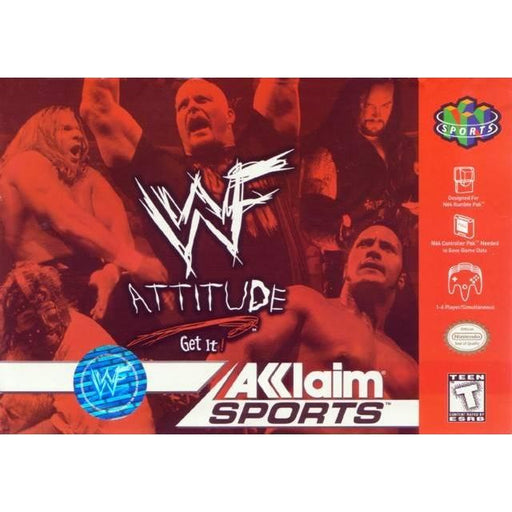 WWF Attitude (Nintendo 64) - Premium Video Games - Just $0! Shop now at Retro Gaming of Denver