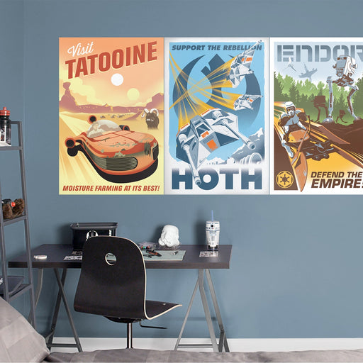 Star Wars: Retro Road Trip Collection - Officially Licensed Removable Wall Decals - Premium Collection - Just $109.99! Shop now at Retro Gaming of Denver