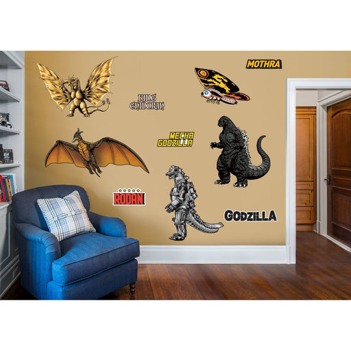 Godzilla: Godzilla & Monsters Collection - Officially Licensed Toho Removable Adhesive Decal - Premium Collection - Just $99.99! Shop now at Retro Gaming of Denver