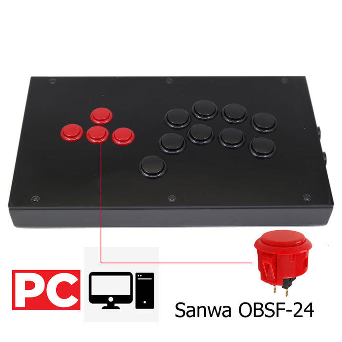 RAC-J802B All Buttons Arcade Joystick Fight Stick For PS4/PS3/Xbox/PC - Premium  - Just $99.99! Shop now at Retro Gaming of Denver