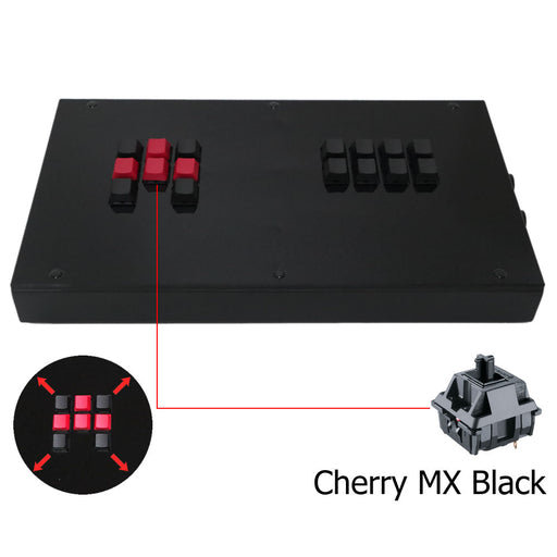 RAC-J800KK-8D 8 Directions Mechanical Keyboard Arcade Joystick WASD Fightstick For PS4/PS3/Xbox/PC - Premium  - Just $99.99! Shop now at Retro Gaming of Denver