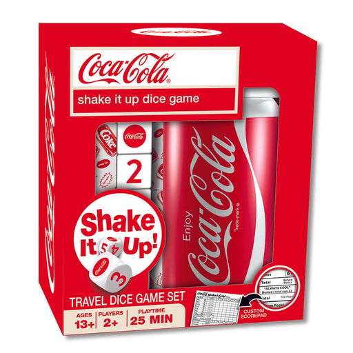 Coca-Cola Shake it Up! Travel Dice Game - Premium Games - Just $14.99! Shop now at Retro Gaming of Denver