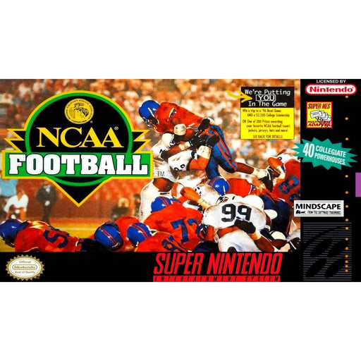 NCAA Football (Super Nintendo) - Premium Video Games - Just $0! Shop now at Retro Gaming of Denver