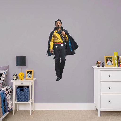 Lando Calrissian - Solo: A Star Wars Story - Officially Licensed Removable Wall Decal - Premium Vinyl Die-Cut Character - Just $69.99! Shop now at Retro Gaming of Denver
