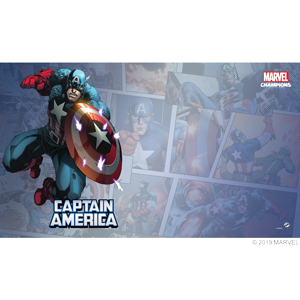 Marvel Champions LCG: Captain America Game Mat - Premium Board Game - Just $19.95! Shop now at Retro Gaming of Denver