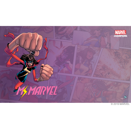 Marvel Champions LCG: Ms. Marvel Game Mat - Premium Board Game - Just $19.95! Shop now at Retro Gaming of Denver