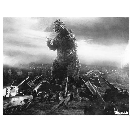 Godzilla: 1954-Godzilla Movie Scene Mural - Officially Licensed Toho Removable Adhesive Decal - Premium Mural - Just $69.99! Shop now at Retro Gaming of Denver