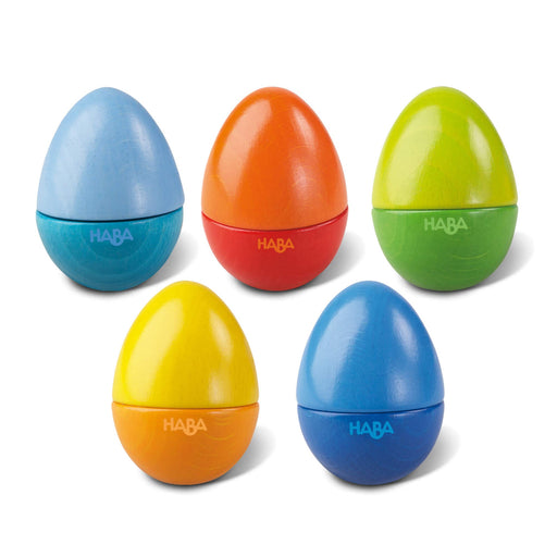 Set of 5 Wooden Musical Eggs - Premium Musical - Just $34.99! Shop now at Retro Gaming of Denver