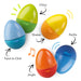 Set of 5 Wooden Musical Eggs - Premium Musical - Just $34.99! Shop now at Retro Gaming of Denver