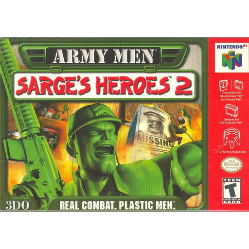 Army Men: Sarge's Heroes 2 (Nintendo 64) - Premium Video Games - Just $0! Shop now at Retro Gaming of Denver