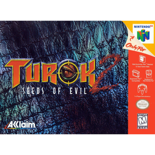 Turok 2: Seeds Of Evil (Nintendo 64) - Premium Video Games - Just $0! Shop now at Retro Gaming of Denver