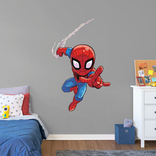 Spider-Man: Marvel Super Hero Adventures - Officially Licensed Removable Wall Decal - Premium Vinyl Die-Cut Character - Just $109.99! Shop now at Retro Gaming of Denver