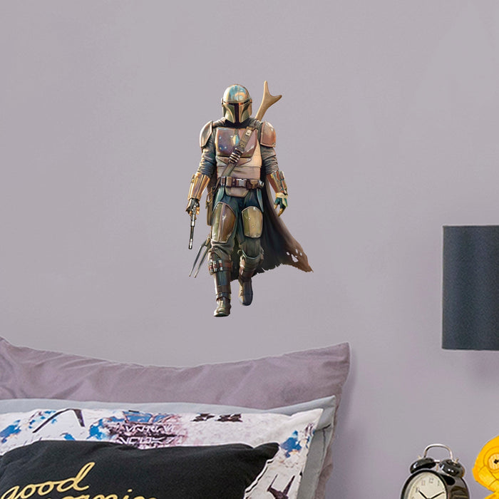 The Mandalorian - Star Wars: The Mandalorian - Officially Licensed Removable Wall Decal - Premium Vinyl Die-Cut Character - Just $99.99! Shop now at Retro Gaming of Denver