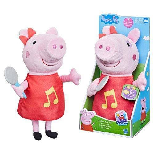 Peppa Pig Oink-Along Songs Peppa Singing Plush Doll - Premium Dolls - Just $17.50! Shop now at Retro Gaming of Denver