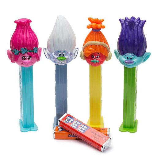 Pez Blister Card Dispenser - Trolls - Assorted Styles - Premium Sweets & Treats - Just $2.99! Shop now at Retro Gaming of Denver