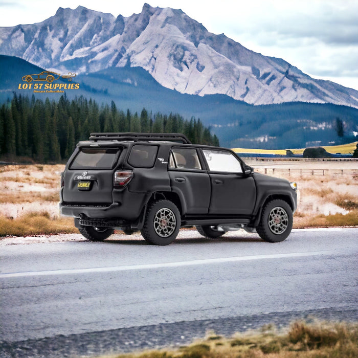 GCD Toyota 4 RUNNER SUV 4x4 OFF ROAD in Matte Black 1:64 - Premium Toyota - Just $33.99! Shop now at Retro Gaming of Denver