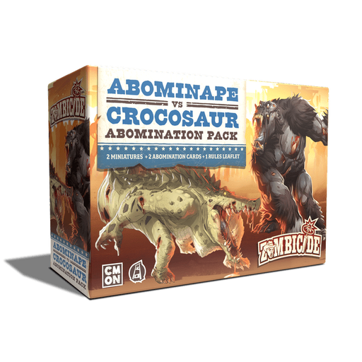 Zombicide: Undead or Alive - Abominape vs Crocosaur Kickstarter Exclusive Abomination Pack - Premium Board Game - Just $44.99! Shop now at Retro Gaming of Denver