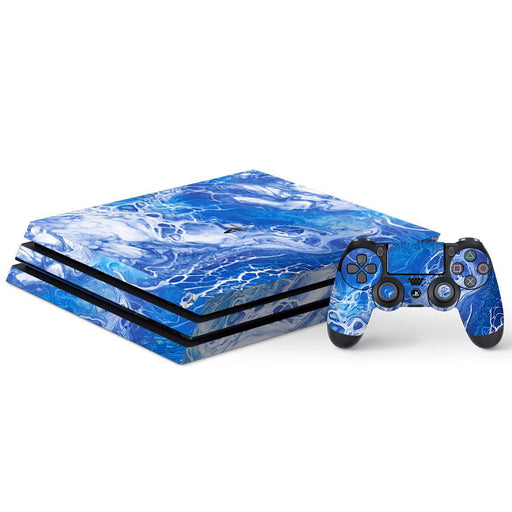 Playstation 4 Pro Oil Paint Series Skins - Premium Playstation 4 Pro - Just $40! Shop now at Retro Gaming of Denver