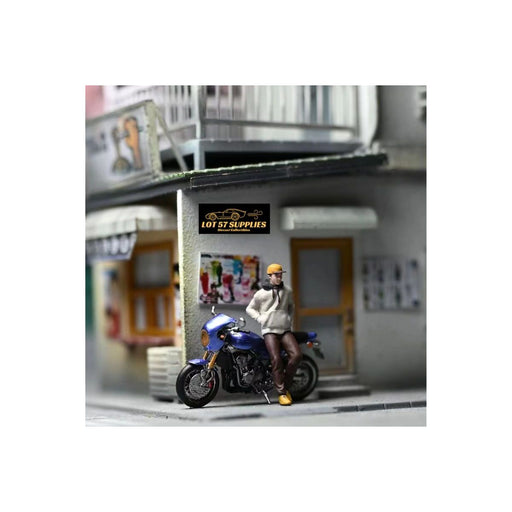 EHC Model Figure Set 2019 Kawasaki z900rs With Boy Figure 1:64 (resin) - Premium Kawasaki - Just $44.99! Shop now at Retro Gaming of Denver