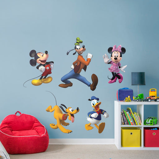 Mickey Mouse and Friends: Collection - Officially Licensed Disney Removable Wall Decals - Premium Collection - Just $99.99! Shop now at Retro Gaming of Denver