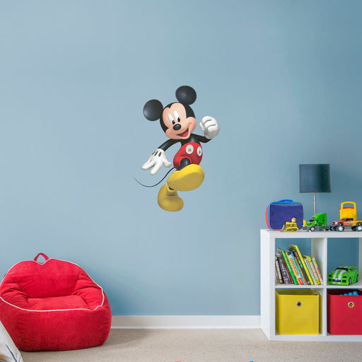 Mickey Mouse - Officially Licensed Disney Removable Wall Decal - Premium Vinyl Die-Cut Character - Just $29.99! Shop now at Retro Gaming of Denver