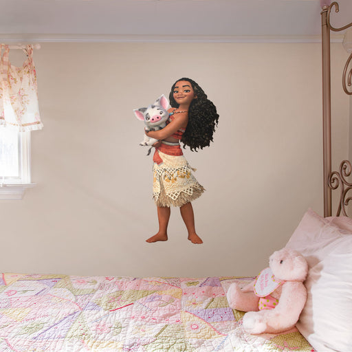 Moana - Officially Licensed Disney Removable Wall Decal - Premium Vinyl Die-Cut Character - Just $59.99! Shop now at Retro Gaming of Denver