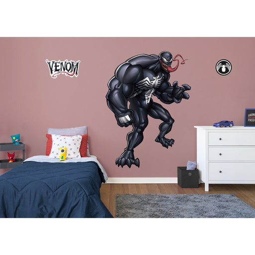Venom: Venom Retro RealBig - Officially Licensed Marvel Removable Adhesive Decal - Premium Vinyl Die-Cut Character - Just $69.99! Shop now at Retro Gaming of Denver