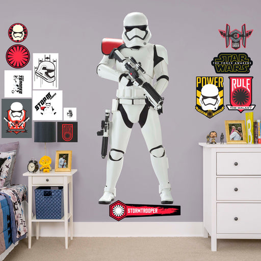 Stormtrooper - Star Wars: The Force Awakens - Officially Licensed Removable Wall Decal - Premium Vinyl Die-Cut Character - Just $69.99! Shop now at Retro Gaming of Denver