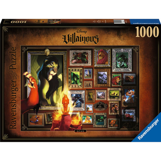 Puzzle: Disney Villainous - Scar - Premium Puzzle - Just $30! Shop now at Retro Gaming of Denver