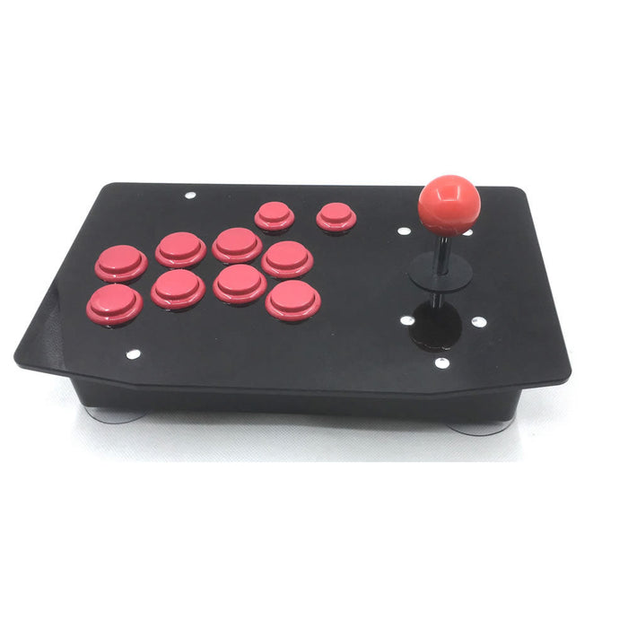 RAC-J500S 10 Buttons Right Handed Arcade Joystick USB Wired Black Acrylic Panel For PC - Premium  - Just $59.99! Shop now at Retro Gaming of Denver