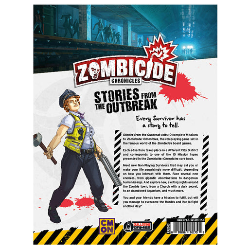 Zombicide: Chronicles - Stories from the Outbreak - Premium RPG - Just $5.99! Shop now at Retro Gaming of Denver