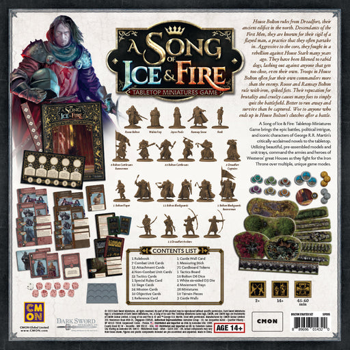 A Song of Ice & Fire: Bolton Starter Set - Premium Miniatures - Just $109.99! Shop now at Retro Gaming of Denver