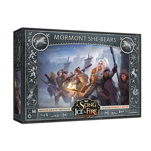 A Song of Ice & Fire: Stark Mormont She-Bears - Premium Miniatures - Just $34.99! Shop now at Retro Gaming of Denver