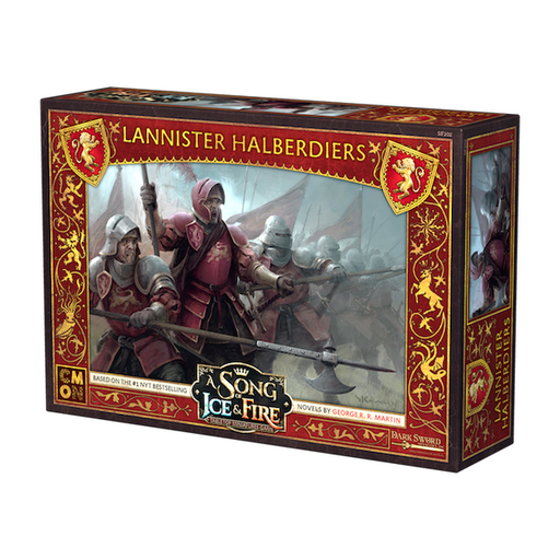A Song of Ice & Fire: Lannister Halberdiers Expansion - Premium Miniatures - Just $22.74! Shop now at Retro Gaming of Denver