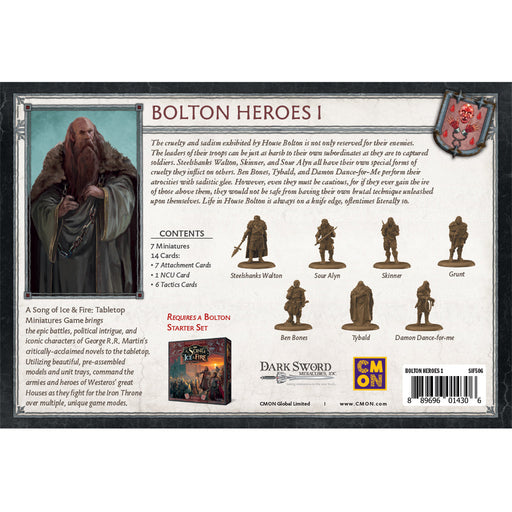 A Song of Ice & Fire: Bolton Heroes 1 - Premium Miniatures - Just $39.99! Shop now at Retro Gaming of Denver