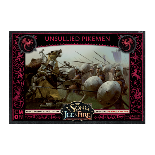 A Song of Ice & Fire: Targaryen Unsullied Pikemen - Premium Miniatures - Just $34.99! Shop now at Retro Gaming of Denver
