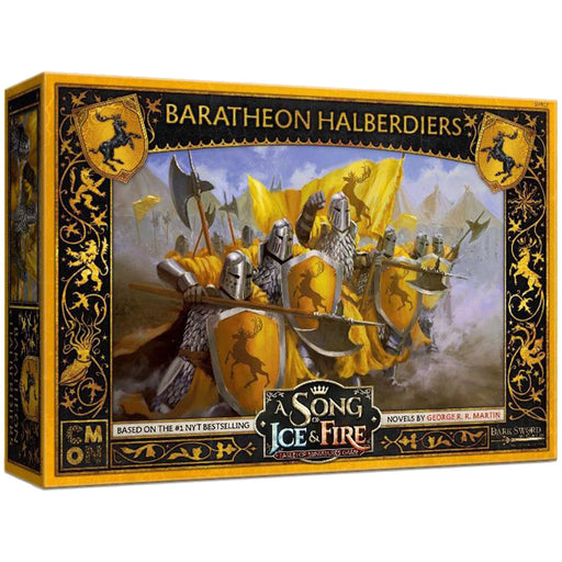 A Song of Ice & Fire: Baratheon Halberdiers - Premium Miniatures - Just $37.99! Shop now at Retro Gaming of Denver