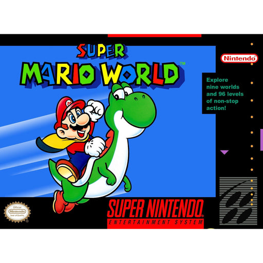 Super Mario World (Super Nintendo) - Premium Video Games - Just $0! Shop now at Retro Gaming of Denver