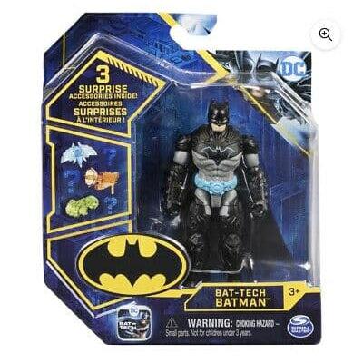 Batman: Bat-Tech 4" Action Figure with 3 Mystery Accessories Assortment - Premium Action Figures - Just $12.99! Shop now at Retro Gaming of Denver