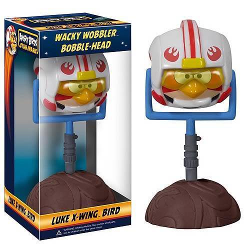 Funko Star Wars - Angry Birds - X-Wing Luke Skywalker Bird - Wacky Wobbler Bobble Head - Premium Toys & Games - Just $11.99! Shop now at Retro Gaming of Denver