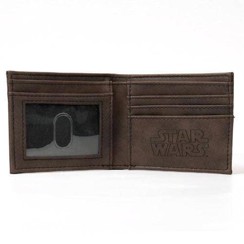 Star Wars: Mandalorian Etched PU Bifold Wallet - Entertainment Earth Exclusive - Premium Backpacks - Just $20.99! Shop now at Retro Gaming of Denver