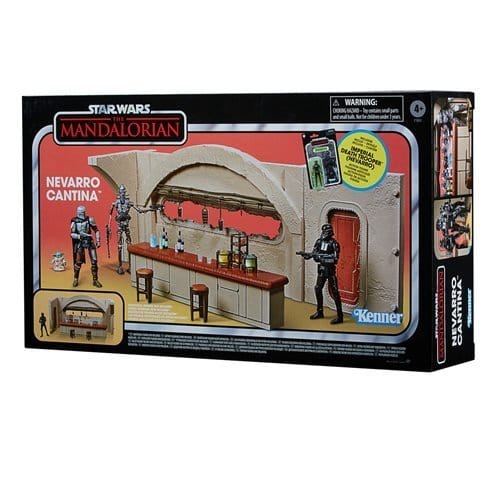 Star Wars The Vintage Collection Nevarro Cantina Playset with Imperial Death Trooper Action Figure - Premium Action & Toy Figures - Just $55.42! Shop now at Retro Gaming of Denver