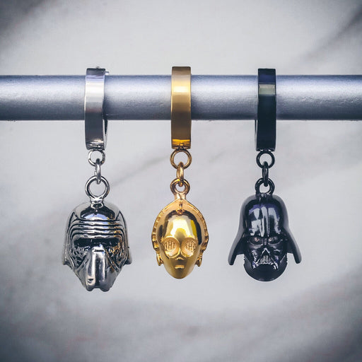 Star Wars™ C-3PO Earring - Premium EARRING - Just $34.99! Shop now at Retro Gaming of Denver