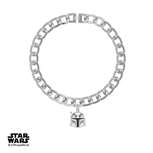 Star Wars™ Boba Fett Curb Bracelet - Premium METAL BRACELET - Just $34.99! Shop now at Retro Gaming of Denver