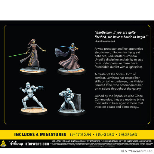 Star Wars Shatterpoint: Plans and Preparation Squad Pack - Premium Miniatures - Just $49.99! Shop now at Retro Gaming of Denver