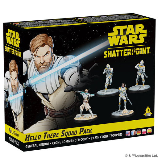Star Wars Shatterpoint: Hello There - General Obi-Wan Kenobi Squad Pack - Premium Miniatures - Just $49.99! Shop now at Retro Gaming of Denver